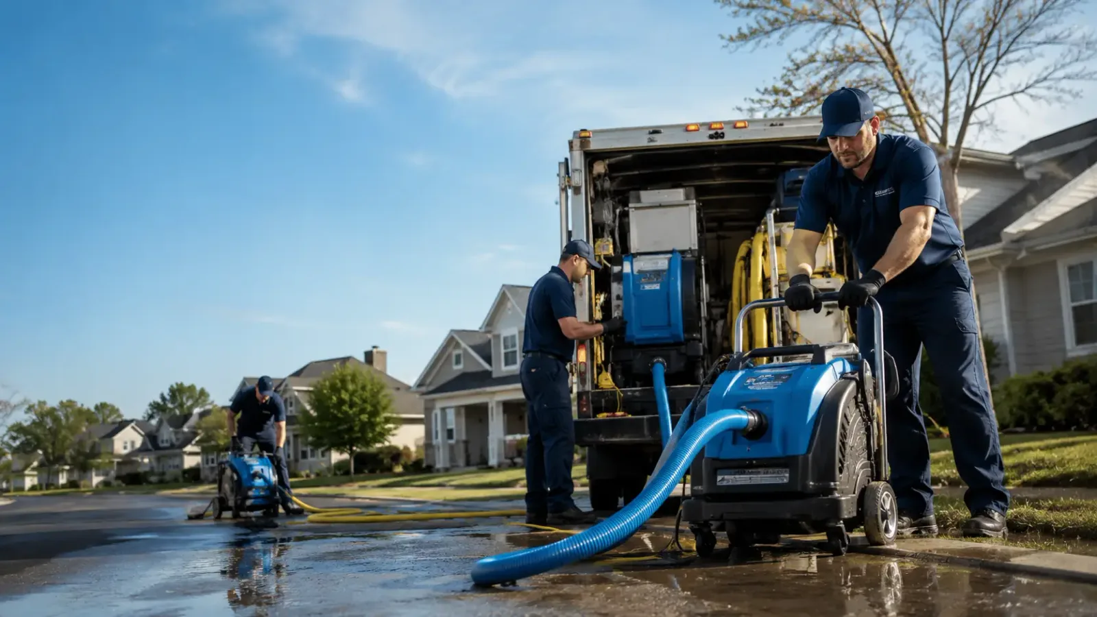 Flood Damage Cleanup in Norway, MI